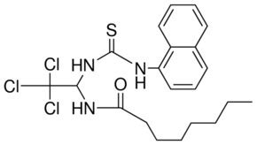 OCTANOIC ACID 2 2 2 TRICHLORO 1 3 NAPHTHALEN 1 YL THIOUREIDO ETHYL