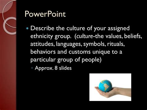 Ppt Define Culture List The 4 Characteristics Of Culture Powerpoint