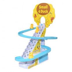 Игрушка трек-подъемник Small Duck. Катаем уточек с горки