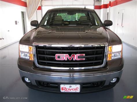 2007 Medium Brown Metallic Gmc Sierra 1500 Slt Crew Cab 4x4 36479689