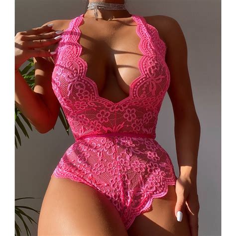 Valentines Day Lingerie Halter Backless Strapless Women Sexy Lingerie Online Underwear And