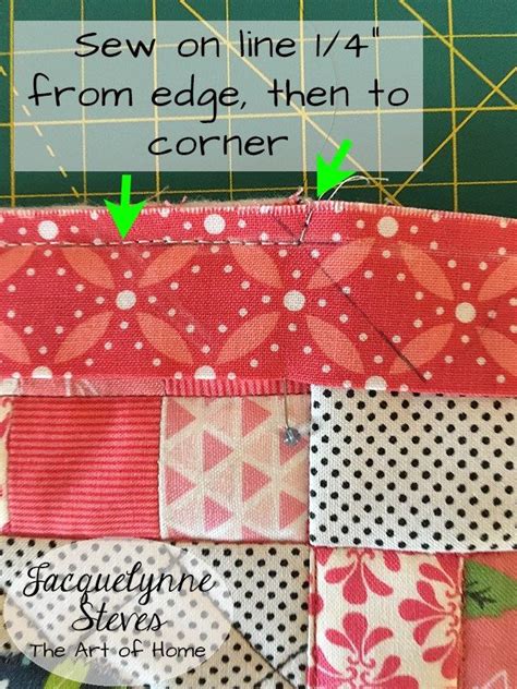 Binding Odd Angles Tutorial Jacquelynne Steves Quilt Binding