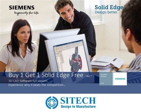 Siemens Solid Edge 3D CAD Modeling Software - SitechPLM