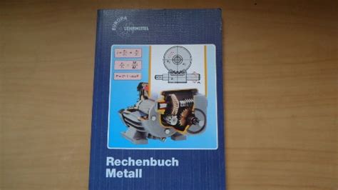 Rechenbuch Metall Zvab