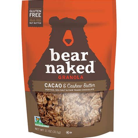 Bear Naked Granola Wildly Delicious Cacao Cashew Butter Crunch
