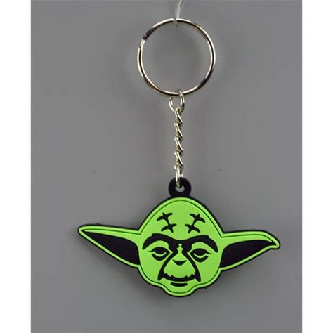 Star Wars Flat Vinyl Keychain-Yoda