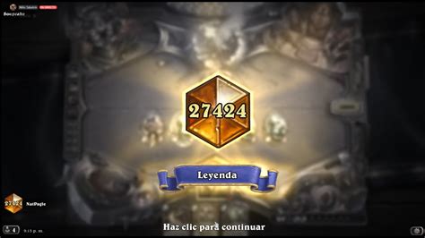 Warlock Legend Hearthstone Nat Pagle Youtube