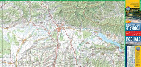 Podhale Tatry Spisz Orawa Laminowana Mapa Turystyczna