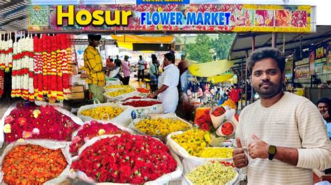 Hosur Flower Market Hosur Flower Market Rates Hosur Flower Market