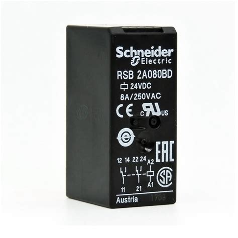 รีเลย์เซนเซอร์อินเตอร์เฟซ RSB สําหรับแอปพลิเคชันมาตรฐาน RSB2A080RD ...