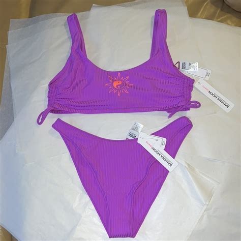 Bananamoon Swim Xl Pcs Banana Moon Swimwear Bikini Set Poshmark