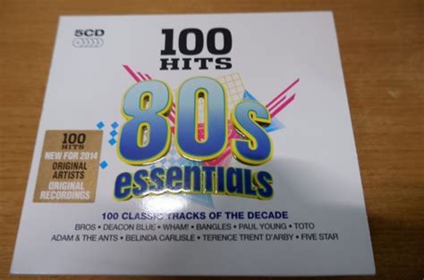 目立った傷や汚れなしあ6 050CDBOX 5枚組100 Hits 80s EssentialsBelinda Carlisle