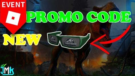 New Promo Code 2018 How To Get Jurassic World Sunglasses In Roblox Expired Youtube