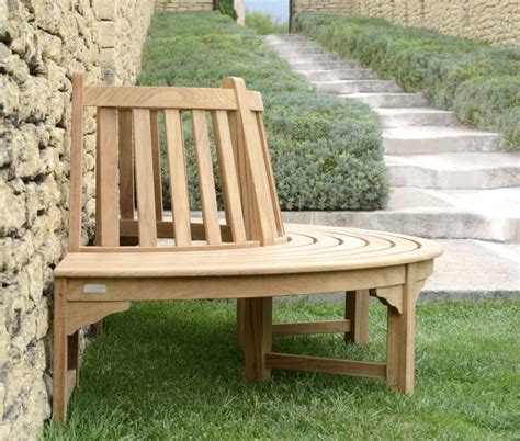 Imperial Teak Semi Circular Bench