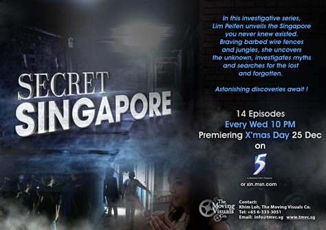 Secret Singapore - Brand New Series Premieres X-Mas Day, 10 PM on