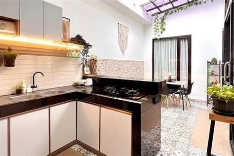 Inspirasi Desain Dapur Bersih Minimalis Modern Terbaru Hubungan