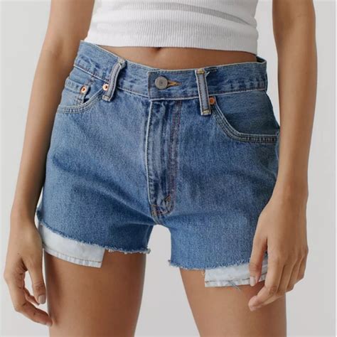 Urban Outfitters Shorts Womens Urban Renewal Remade Levis Basic