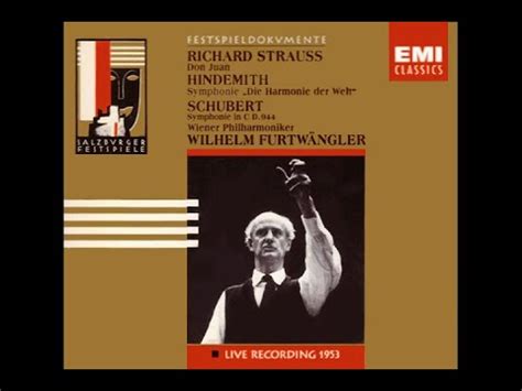 Schubert Symphony No The Great Furtw Ngler