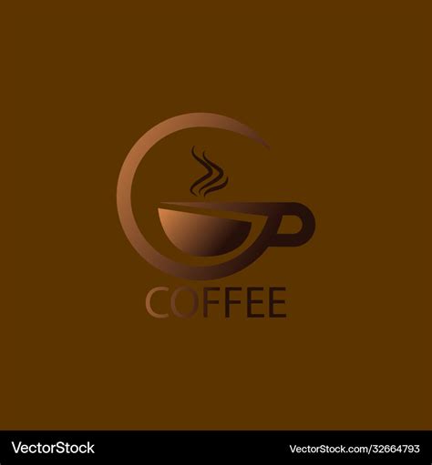 coffee cafe logo design inspiration royalty  vector