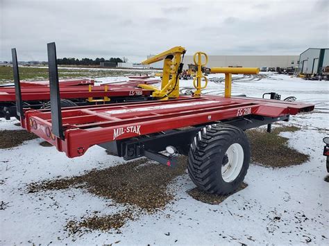 New 2024 Mil Stak FS 2100 Bale Stacker Feeder Flaker For Sale I