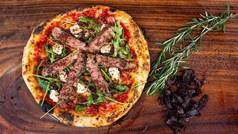 Rib Eye Steak Pizza Recipe Revolve Pizza Hq Revolve Pizza Oven