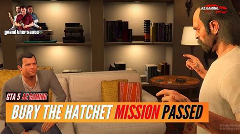 Grand Theft Auto Gta Online Game Bury The Hatchet Mission Passed