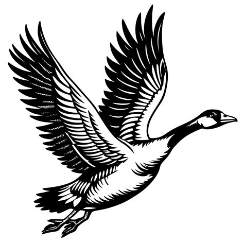 clip art goose 3