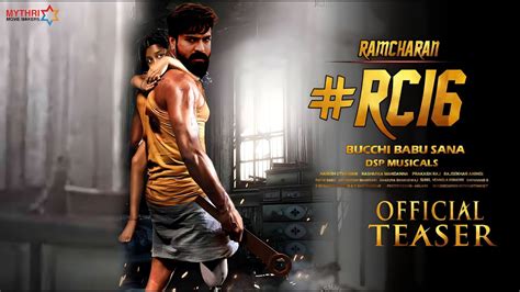 RC16 Ramcharan Intro First Look Teaser RC16 Official Teaser