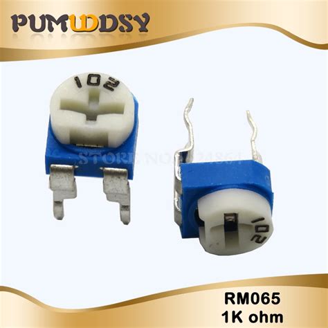 20PCS RM065 RM 065 1K Ohm 102 RM065 102 Trimpot Trimmer Potentiometer