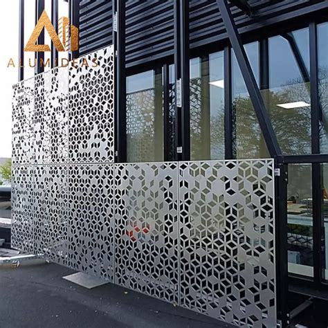 New Design Laser Cut Metal Exterior Wall Panels Mga Alumideas