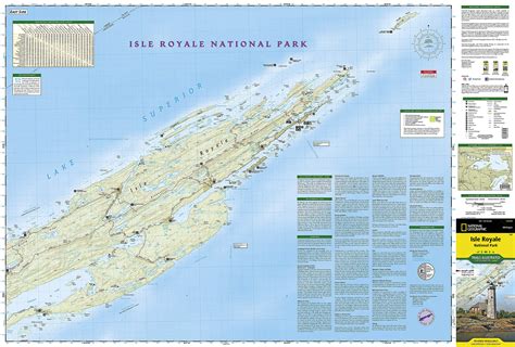 Snapklik.com : Isle Royale National Park Map