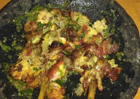 Resep Ayam Penyet Cabe Ijo Oleh Rina Cookpad