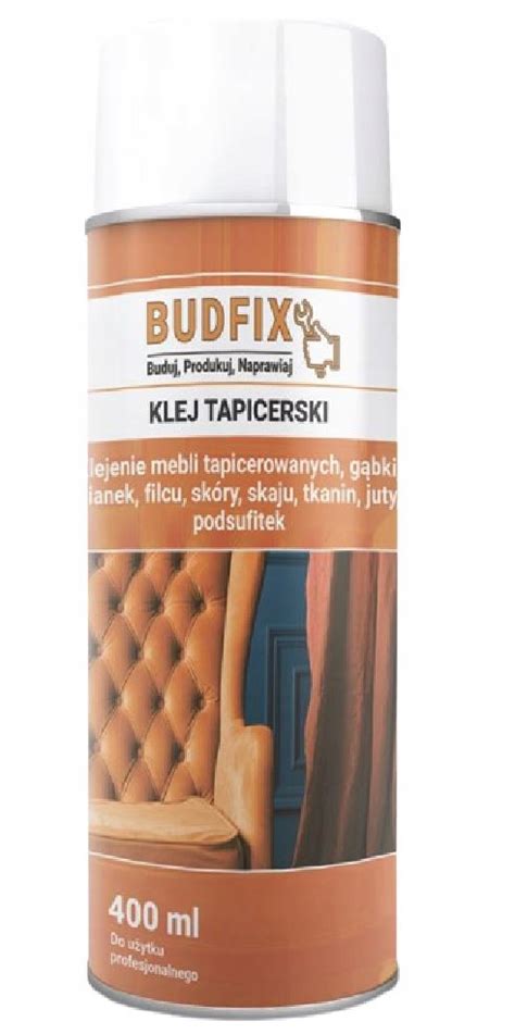 Klej Tapicerski W Sprayu Tapicer Do Klejenia Tapicerki Tapicerek Budfix