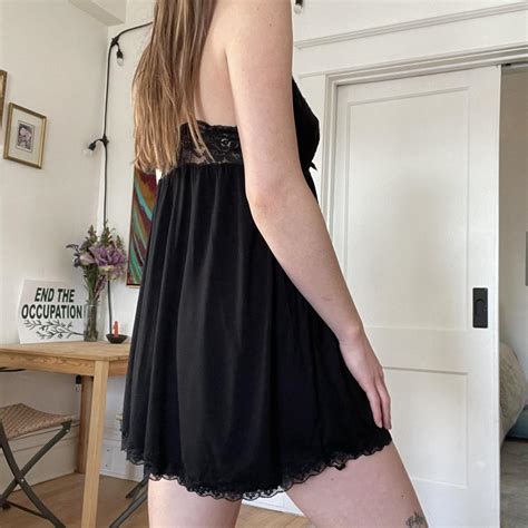 Babydoll Lingerie Slip Dress By Avid Love Size Depop