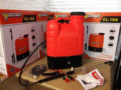 Опрыскиватель Умница аккумуляторный