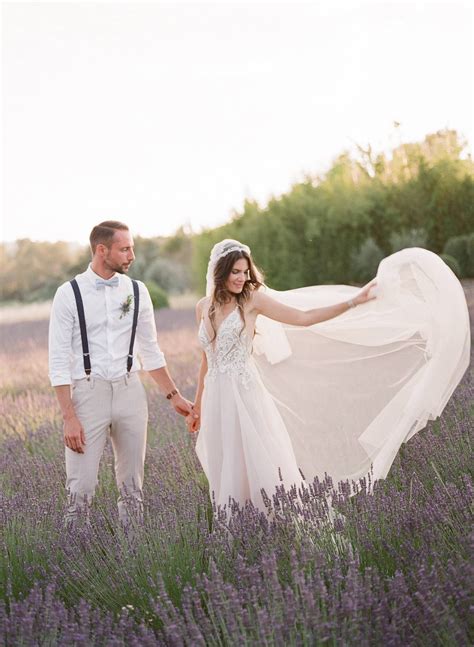 Boho Inspired Wedding In Lavender Fields Of Provence Via Magnolia Rouge