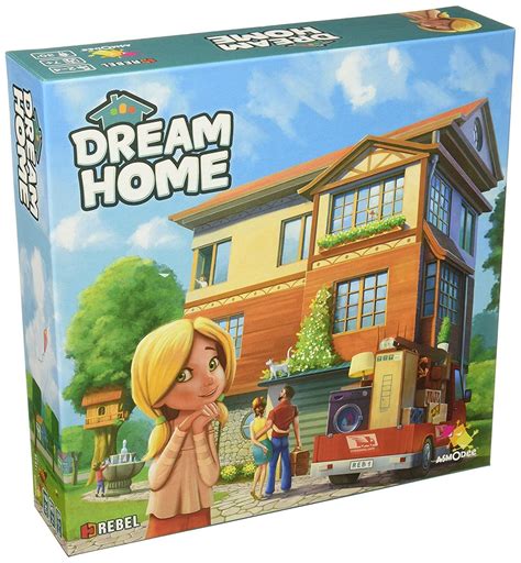 Dream Home Game Board Game Board Games Home Board Indoor Games For Kids