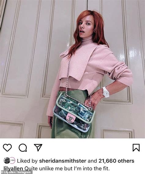 Lily Allen Poses Naked Under Two Floral Towels Which Cost As She Conceals Her Newly Dyed