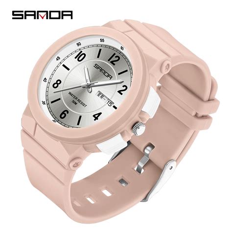 Sanda Waterproof Women Watch Casual Fashion Student Sports Watch Luxury