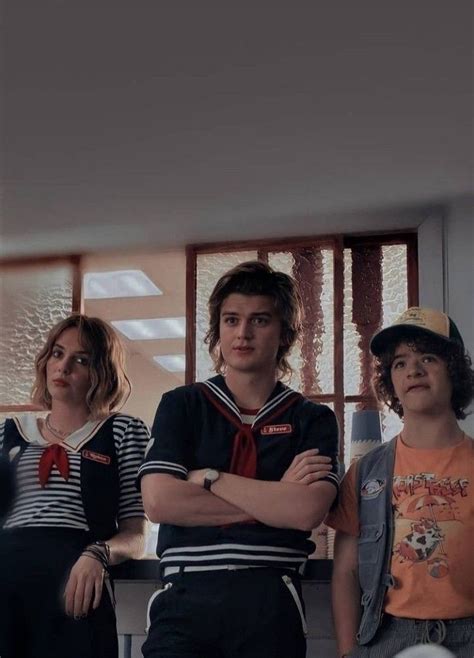 Best Trio In Stranger Things In 2022 Stranger Things Steve Stranger