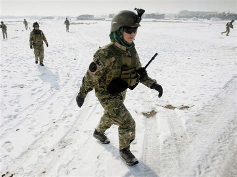 Afghan Army Trains Female Special Forces Soldiers