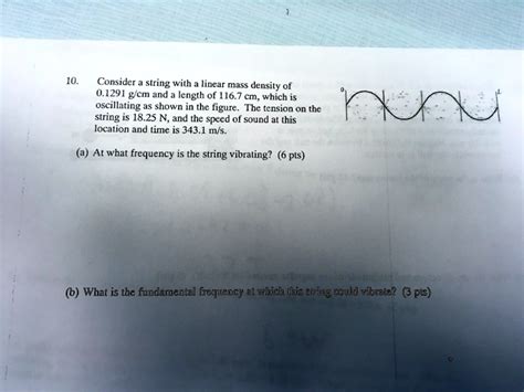 Solved Consider String With Linear Mass Density Of Glcm And