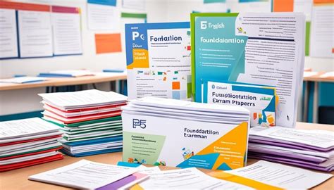 p foundation english exam papers  learning sense