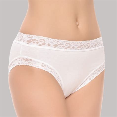 Braga Naiara Bikini De Algod N Con Blondas De Encaje