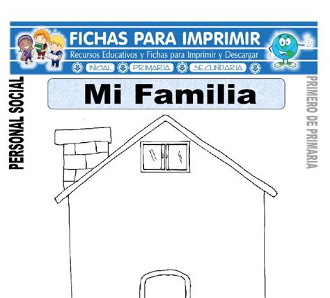 Actividades Para Trabajar La Familia Fichas Para Trabajar La Familia