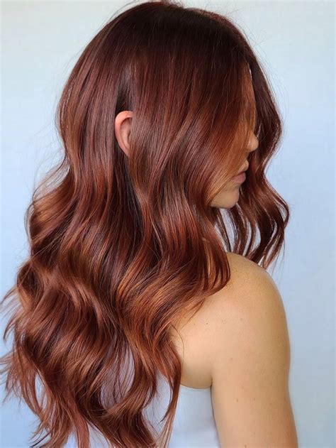 Rich Ruby Red Hair Color