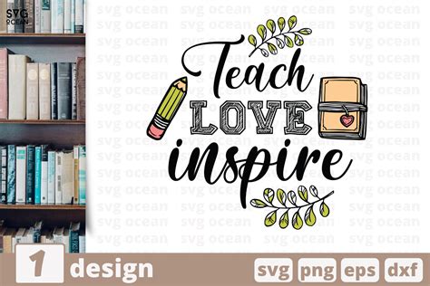 Teacher Quote Svg Bundle Teach Cricut Svg By Svgocean Thehungryjpeg