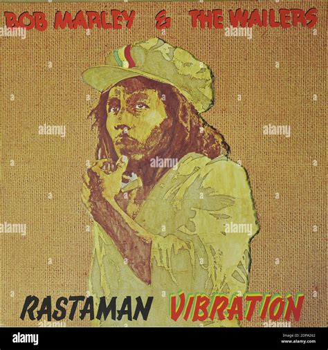 BOB MARLEY RASTAMAN VIBRATION ORIGINAL 1976 ISSUE FOC - Vintage Vinyl Record Cover Stock Photo ...