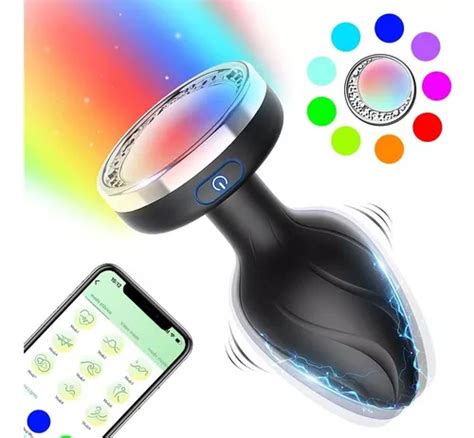 Vibrador Plug Anal Silicona Masajeador Con App Control MercadoLibre