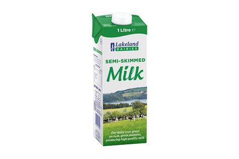 Semi Skimmed Milk 1 Litre Dj Wrights Dairies